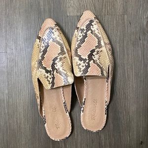 NWT madewell frances skimmer mule